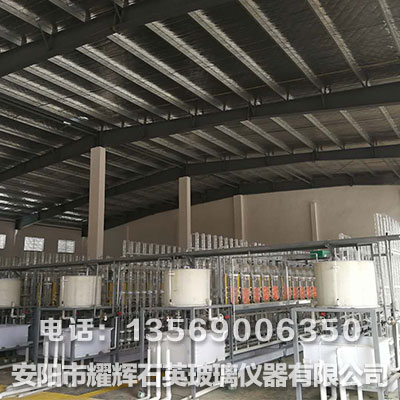 云南石英玻璃硫酸蒸馏设备 